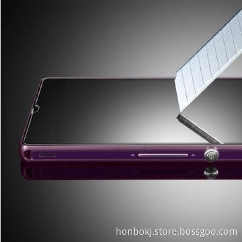 Tempered Glass Screen Protector for Sony L36H, with Thicknesses of 0.2-0.4mm